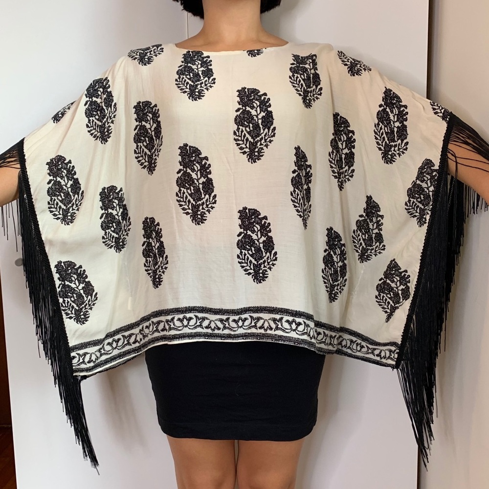Spanish tassel blouse (one size fits all)